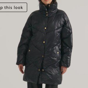 J. crew oversized puffy coat